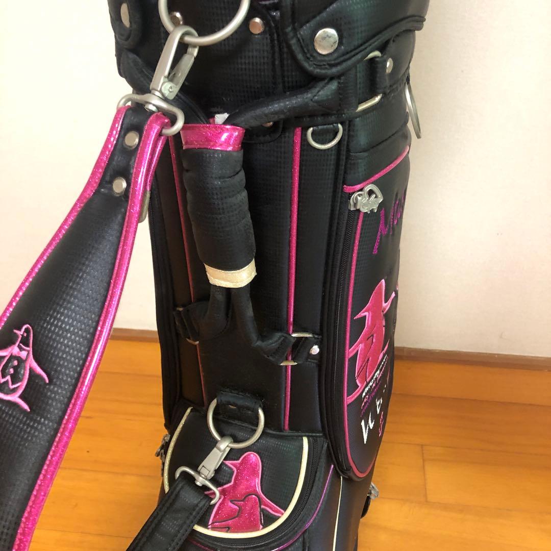 マンシングウェア キャディバッグ ブラック レディース フード付き