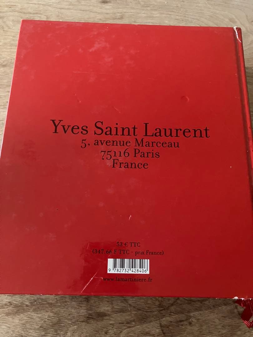 yves saint laurent David Teboul 写真集