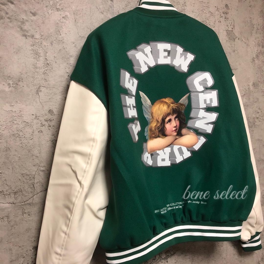 【新品未使用】HARSH AND CRUEL エンジェルジャケット グリーン L