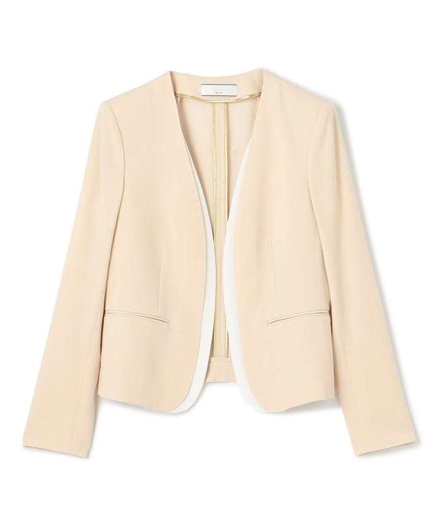 ベイジ今季新品 CINDY / ダブルカラージャケット6