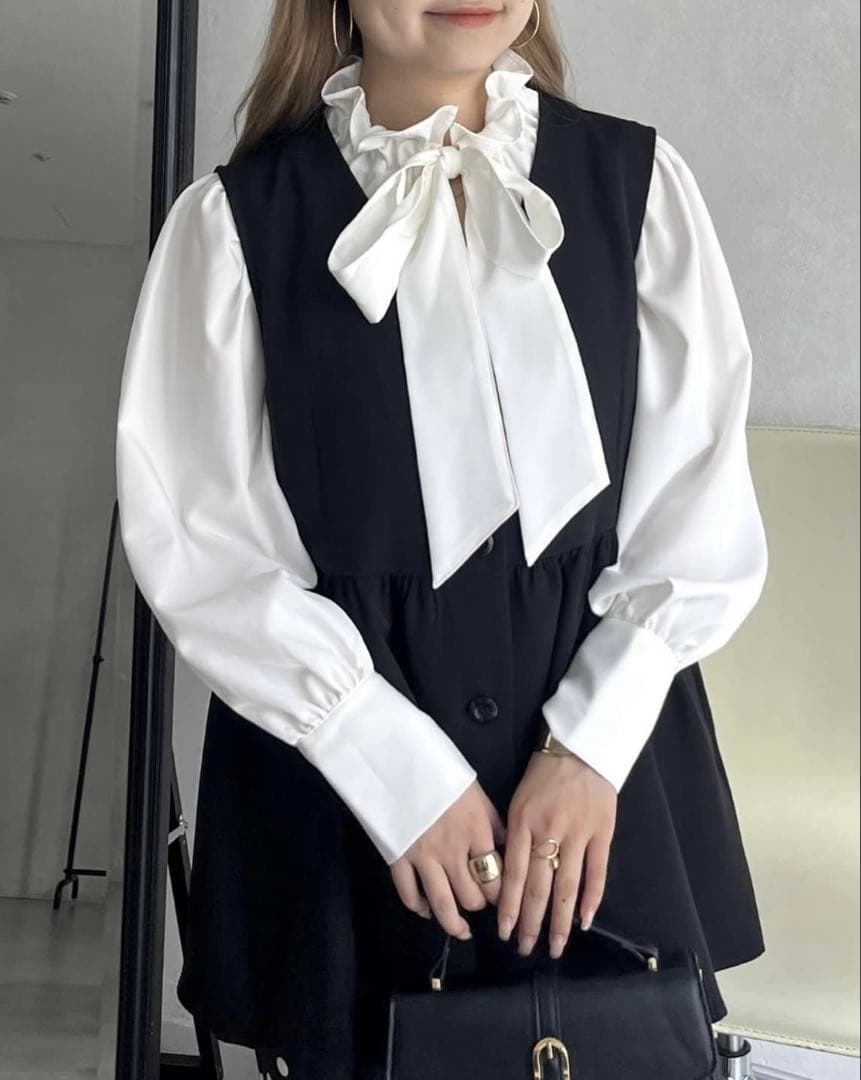 ２点セット★prose verse(プロズヴェール)【ジャケット】【袖ブラウス】