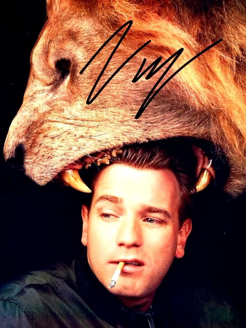 セール中…ユアン・マクレガー直筆サイン入り超大型写真…Ewan McGregor