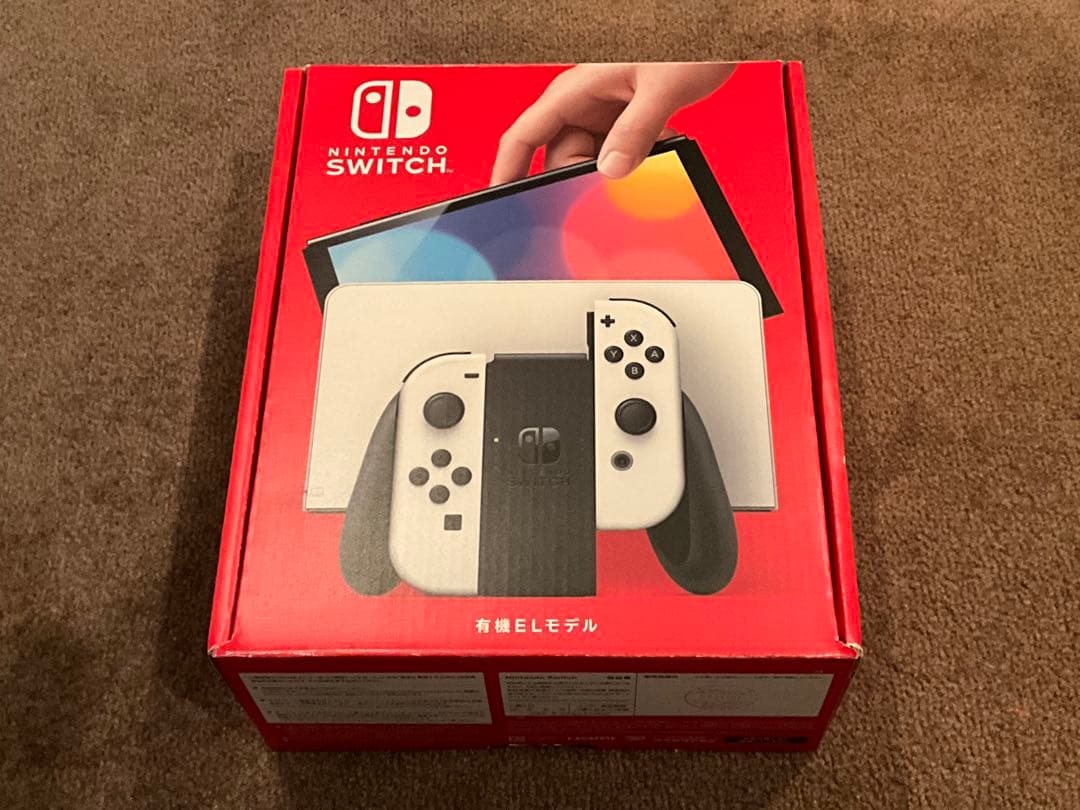 Switch グレー + 専用ケース+ 有機EL本体以外　+ カーヴィー　セット