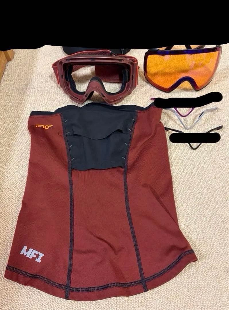 anon・M4・ゴーグル・レンズ1枚・Burton・