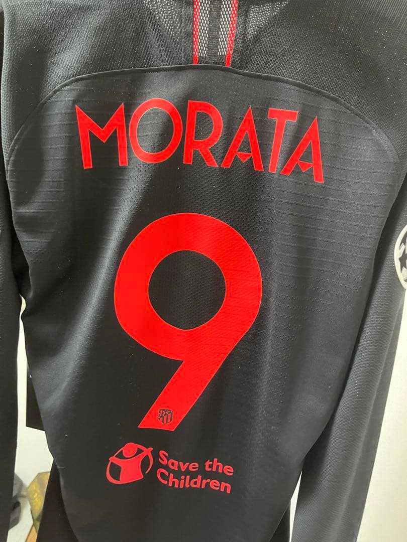 19アトレティコ モラタ 選手仕様(player issue) 長袖　フルパッチ