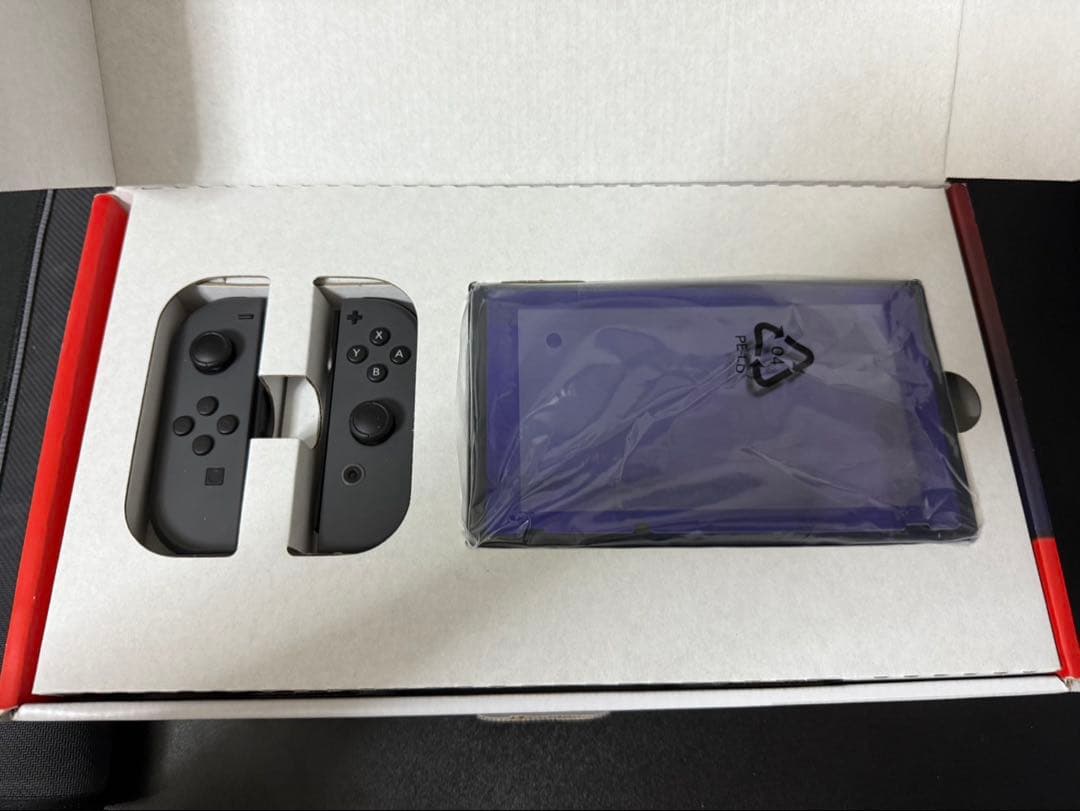 Nintendo Switch グレー + 保護グラス・マイクロSDカード付き