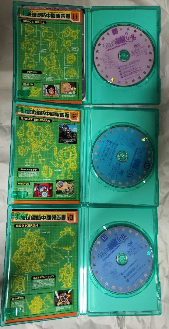 中古　ケロロ軍曹3rd,4thシーズンセット　視聴確認済み