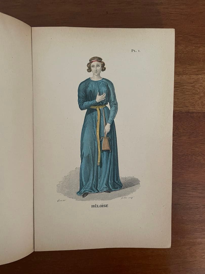 仏文　17〜18世紀のモード画集　ルイ＝マリー・ランテ画