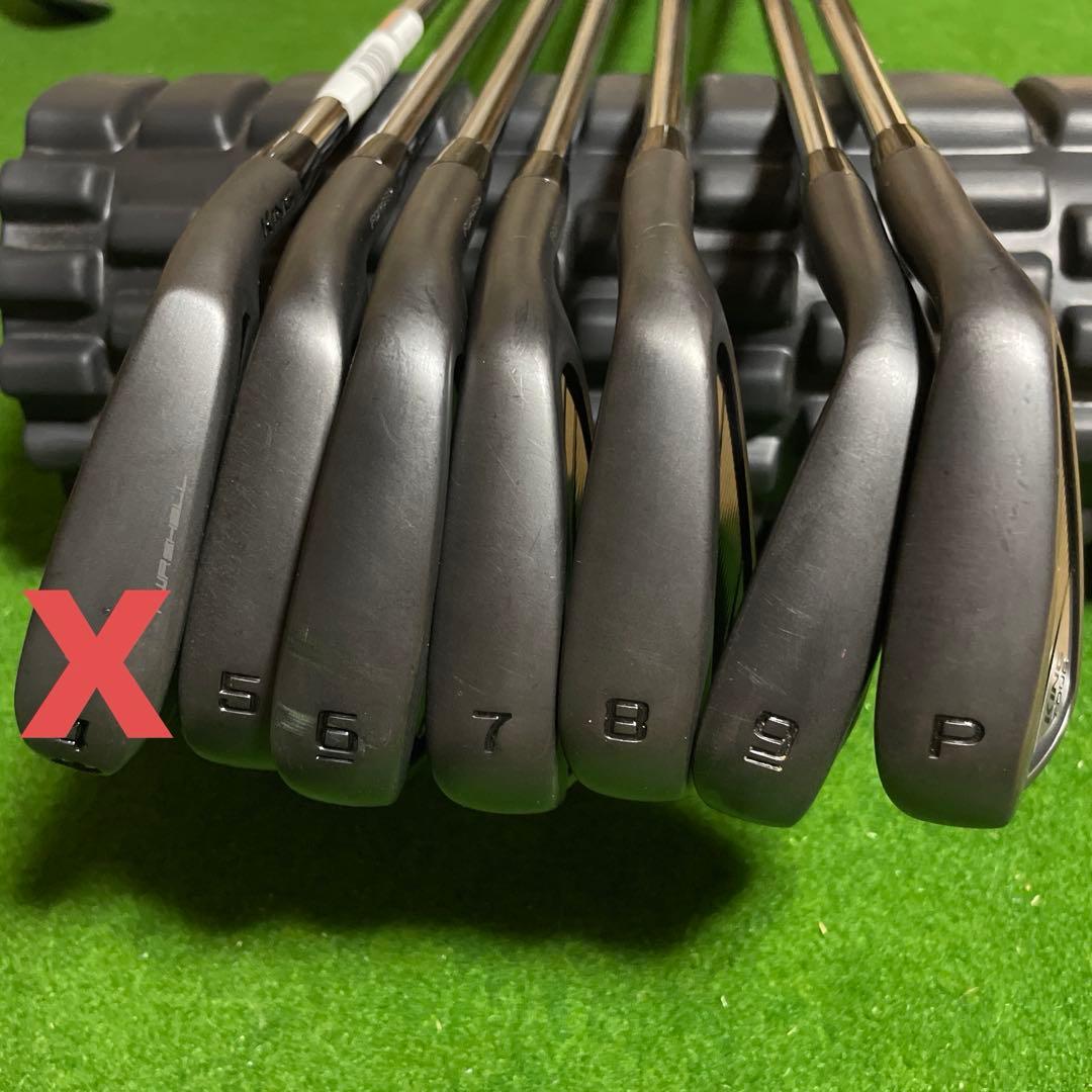 コブラ キングツアー ブラック アイアン6本 (5-P) DG MID