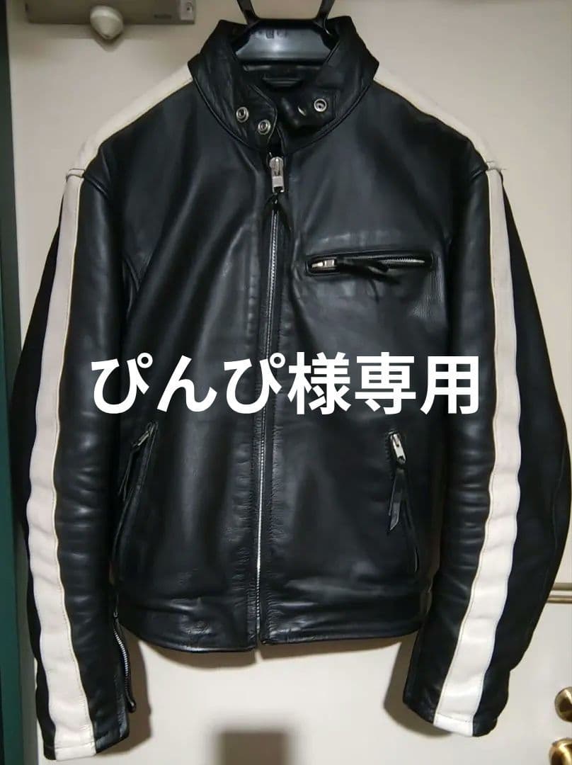 レザーライダースジャケット Rookie Leathers Lサイズ