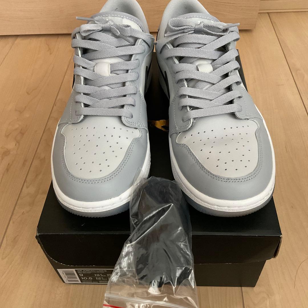 【極美品】ナイキ ジョーダン1 ゴルフ ウルフグレー 27㎝