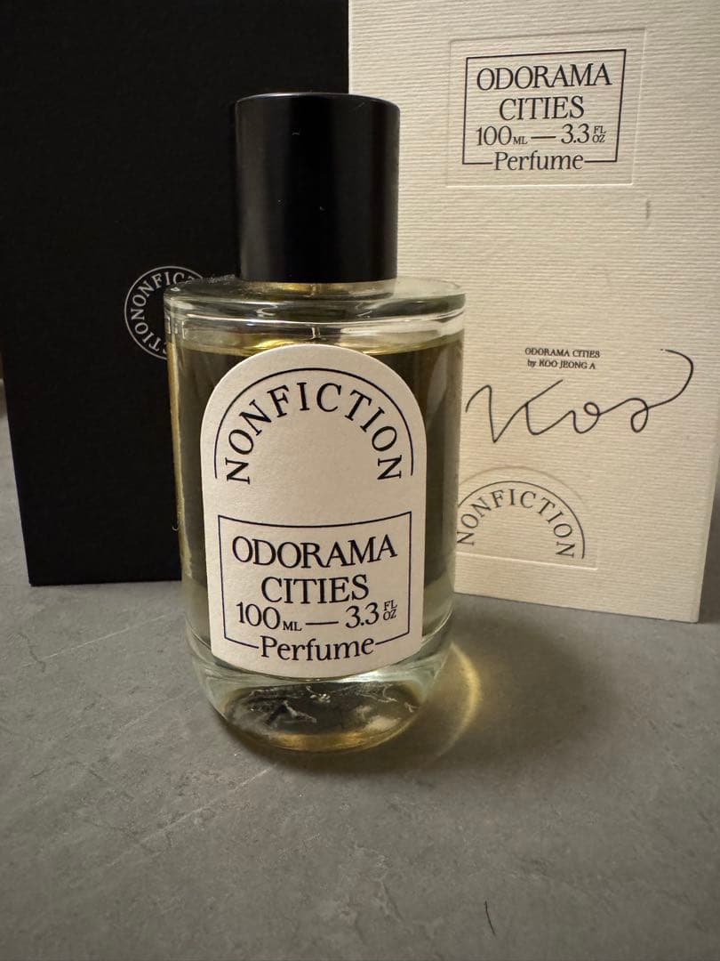 NONFICTION ODORAMA CITIES 100ml 香水 韓国限定