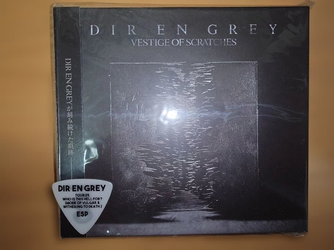 Dir en grey VESTIGE OF SCRATCHES +ピック