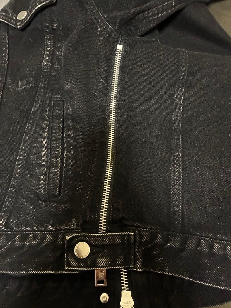 JOHN LAWRENCE SULLIVAN ブラックデニムジャケット　44