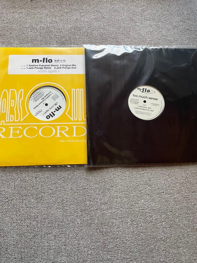 m−flo come again レコード　入手困難　エムフロー