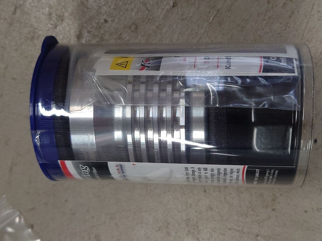 k&p engineering オイルフィルター S1 未使用 新品 Oリング付