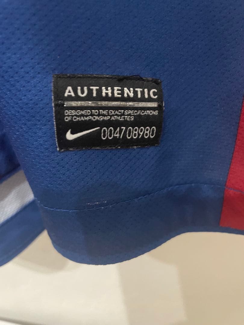 ビジャ　バルセロナ　2010-2011 ユニフォーム　マニータモデル　正規品中古