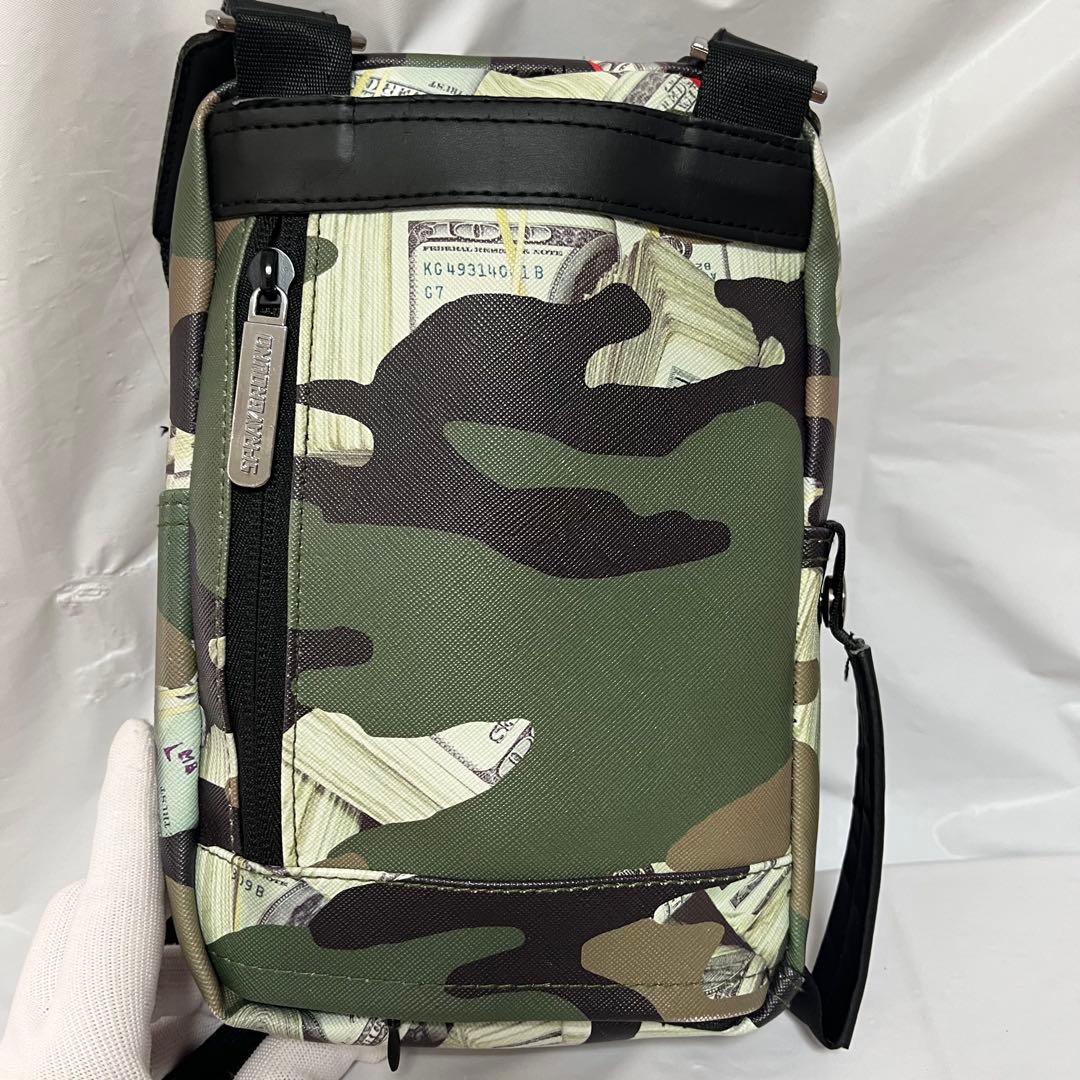 spray ground スプレイグラウンド　ショルダーバッグ　カモフラージュ柄
