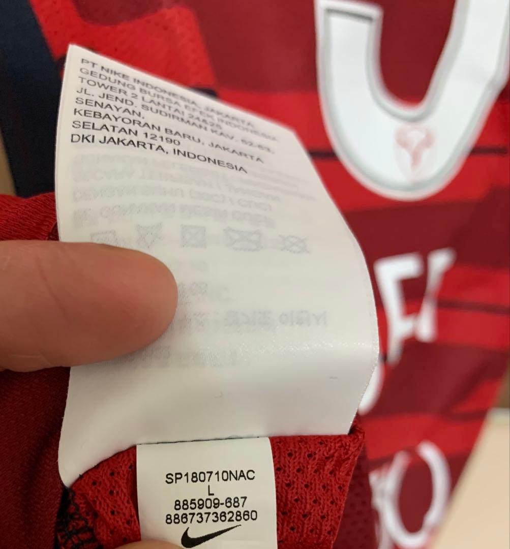 NIKE 鹿島アントラーズ 2018年 選手支給 ユニフォーム 植田直通