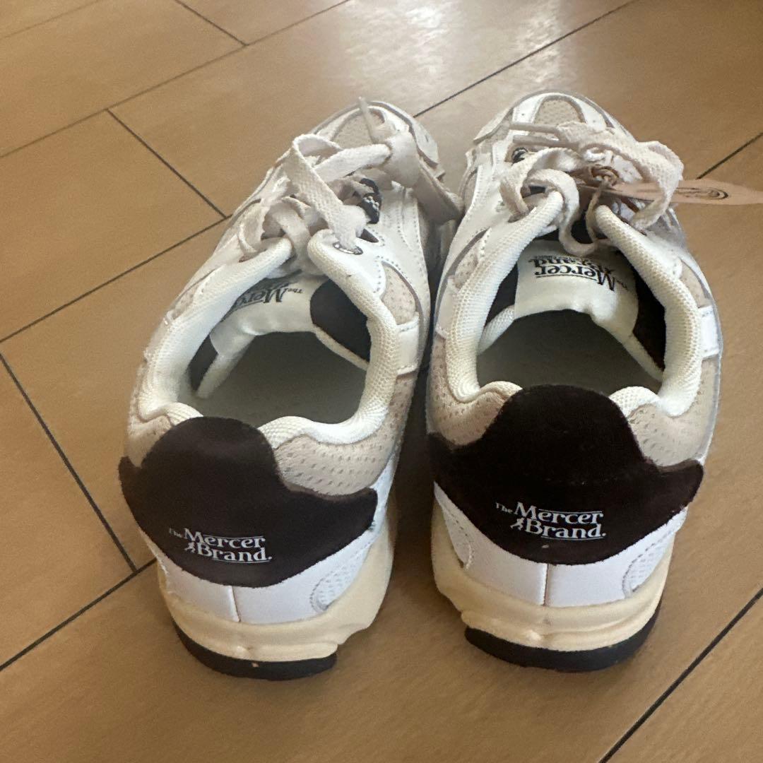 the mercer brand マーサーブランドスニーカーベージュ38
