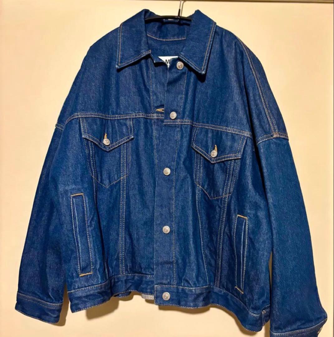 MM6 オーバーサイズ デニムジャケット38 Gジャン マルジェラ 美品