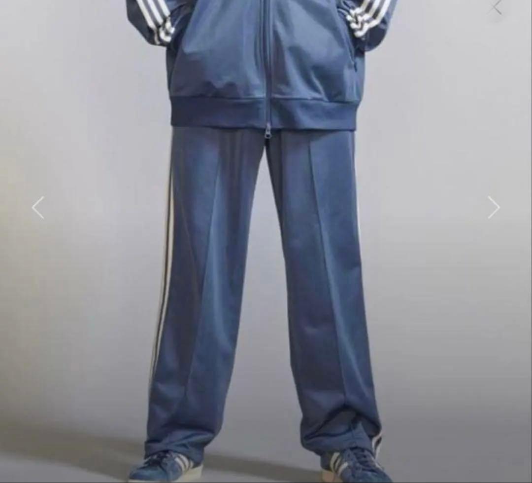 adidas originals ベッケンバウアー トラックパンツ ブルー