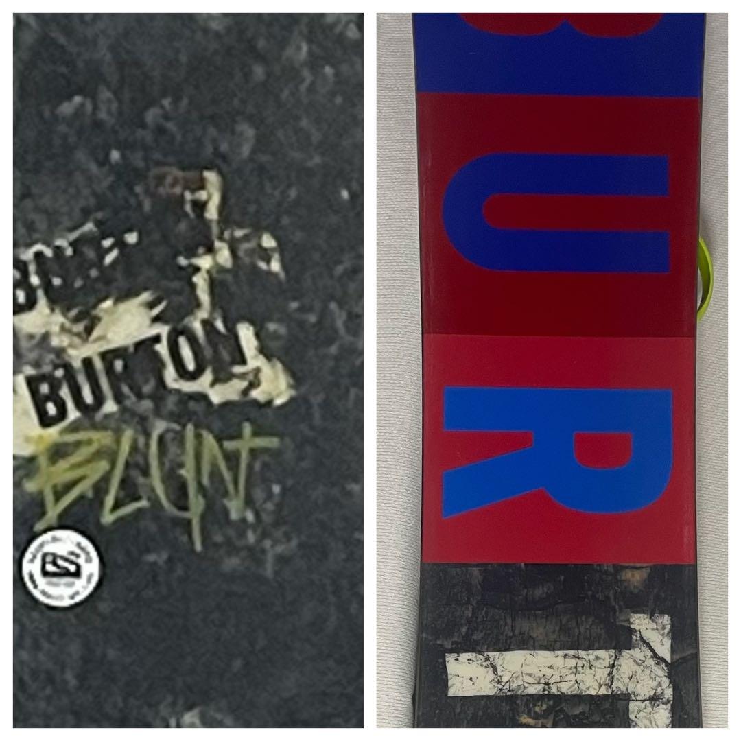美品　Burton BLUNT スノーボード メンズ　バインディング(劣化有)付