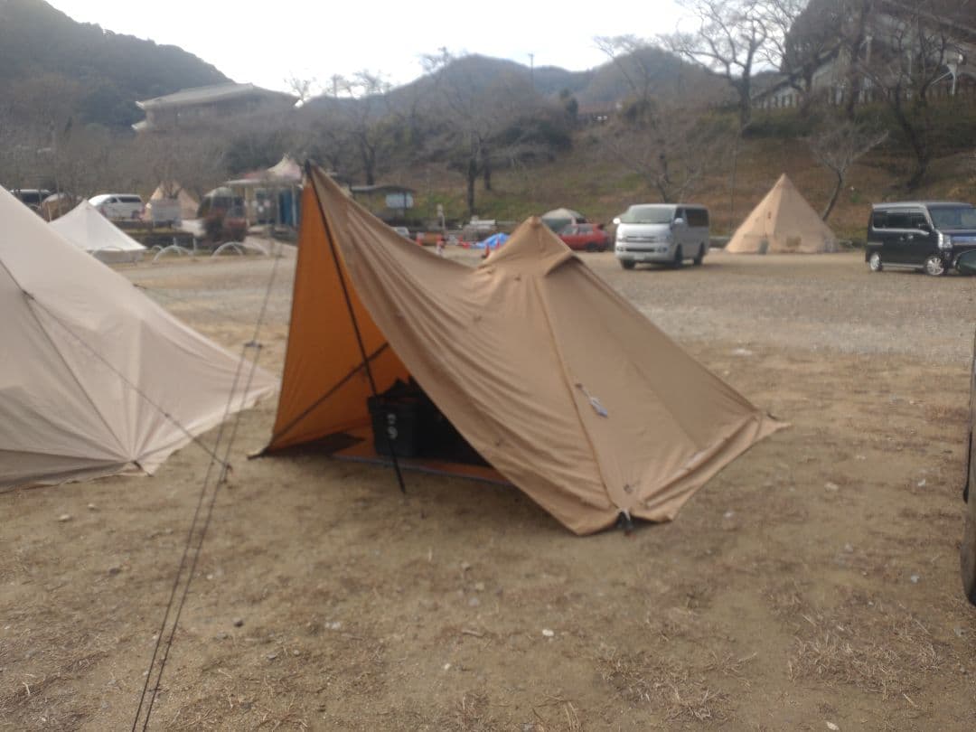 WAQ tc Alphaベージュ フロントオープン テント