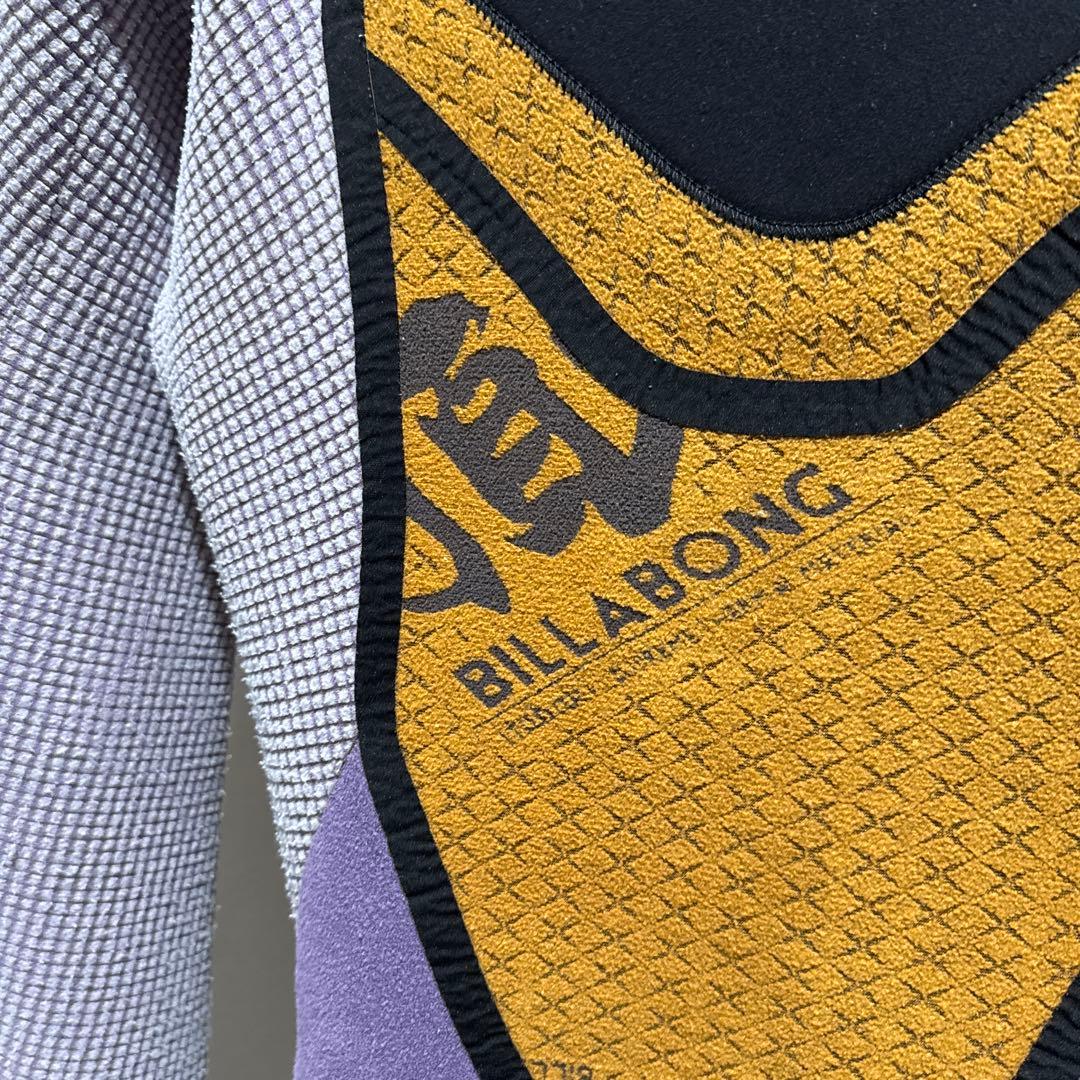 Billabong セミドライ　ブラック　ブルー　頂　フルオーダー