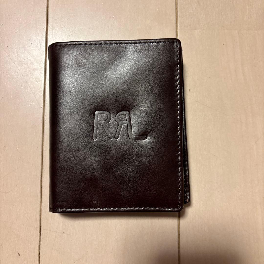 RRL 二つ折り財布 ダークブラウン