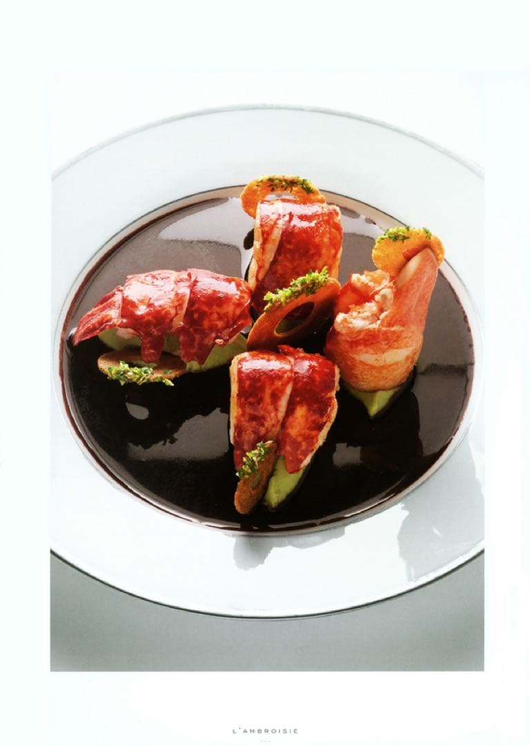 【絶版】洋書　L'Ambroisie 料理本　ランブロワジー