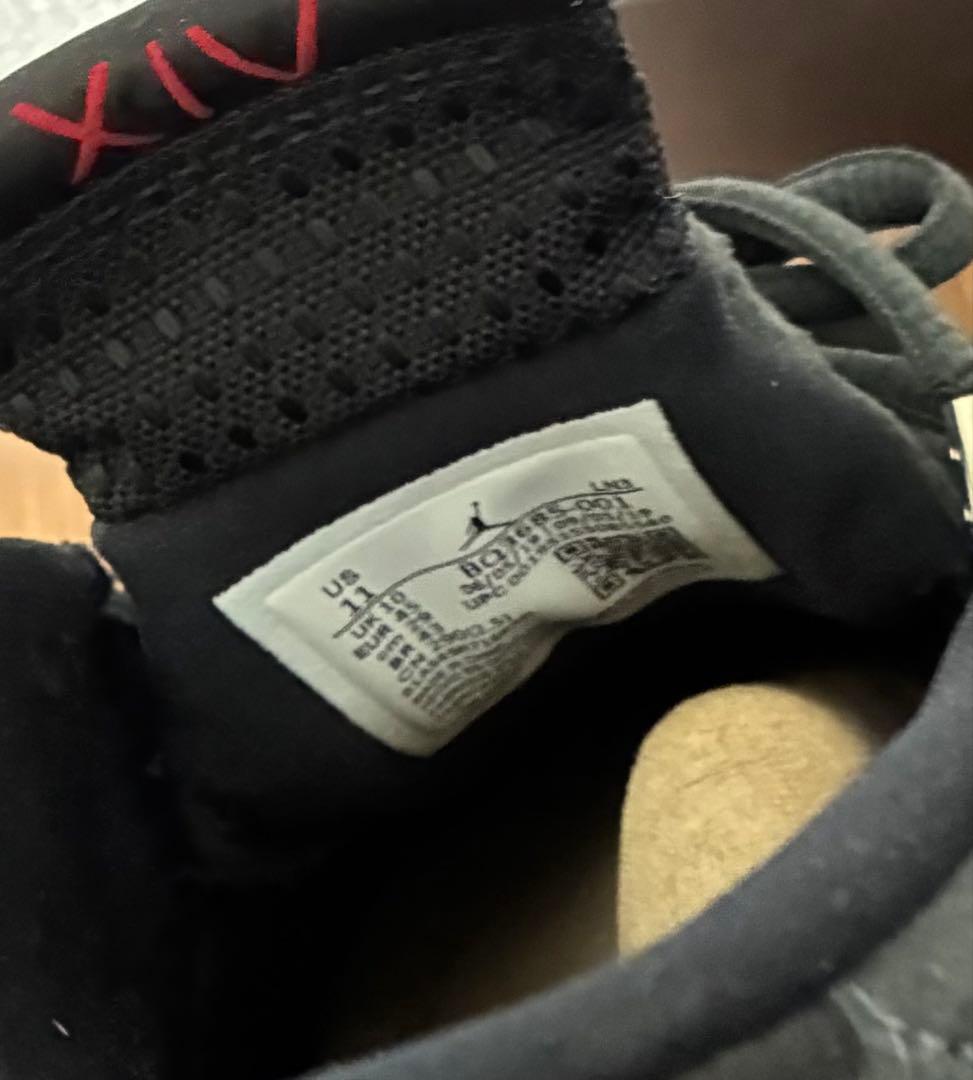 【箱付】ナイキ エアジョーダン14 \"ブラックフェラーリ\"