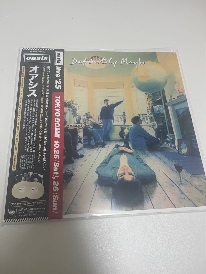 oasis Definitely Maybe LP カラーヴァイナル 限定版