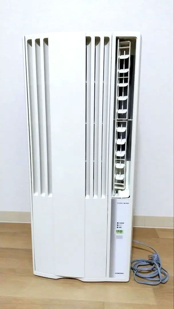 コロナ　窓用ルームエアコン 冷房専用CW-1617 　リモコン付き　窓枠なし