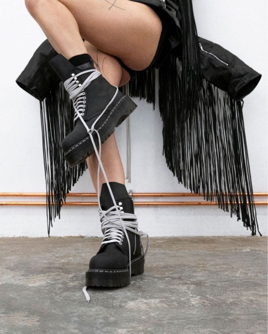 Rick Owens×Dr.martens STEEL TOE BOOT