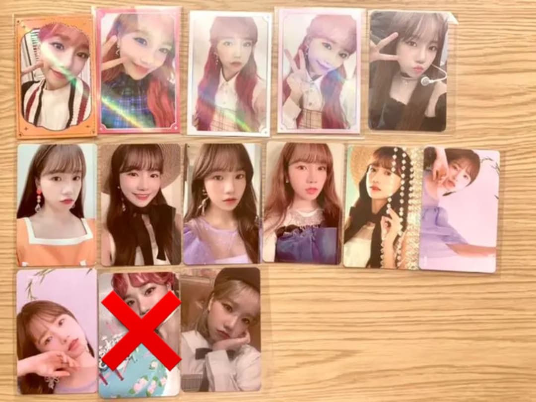 IZ*ONE ユリ　トレカ