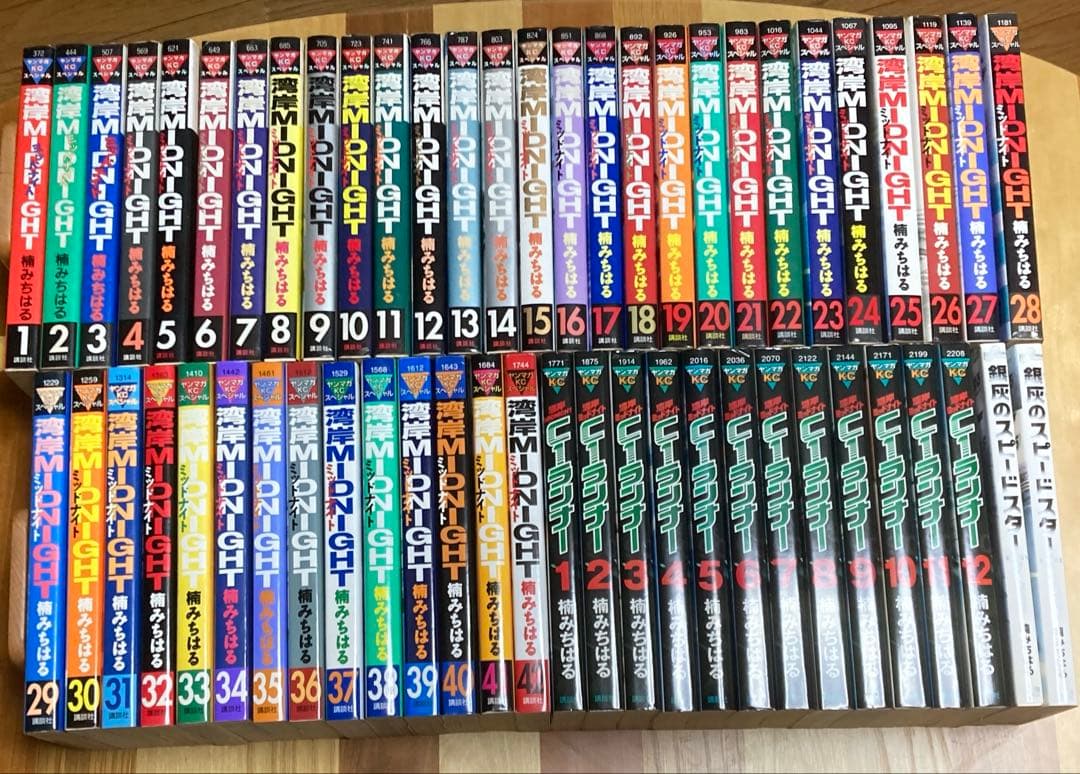 【最終価格】湾岸ミッドナイト●湾岸MIDNIGHT●全56冊【完結】55冊初版●