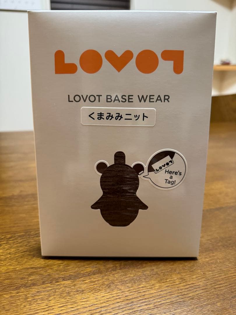 LOVOT BASE WEAR くまみみニット　ブラウン