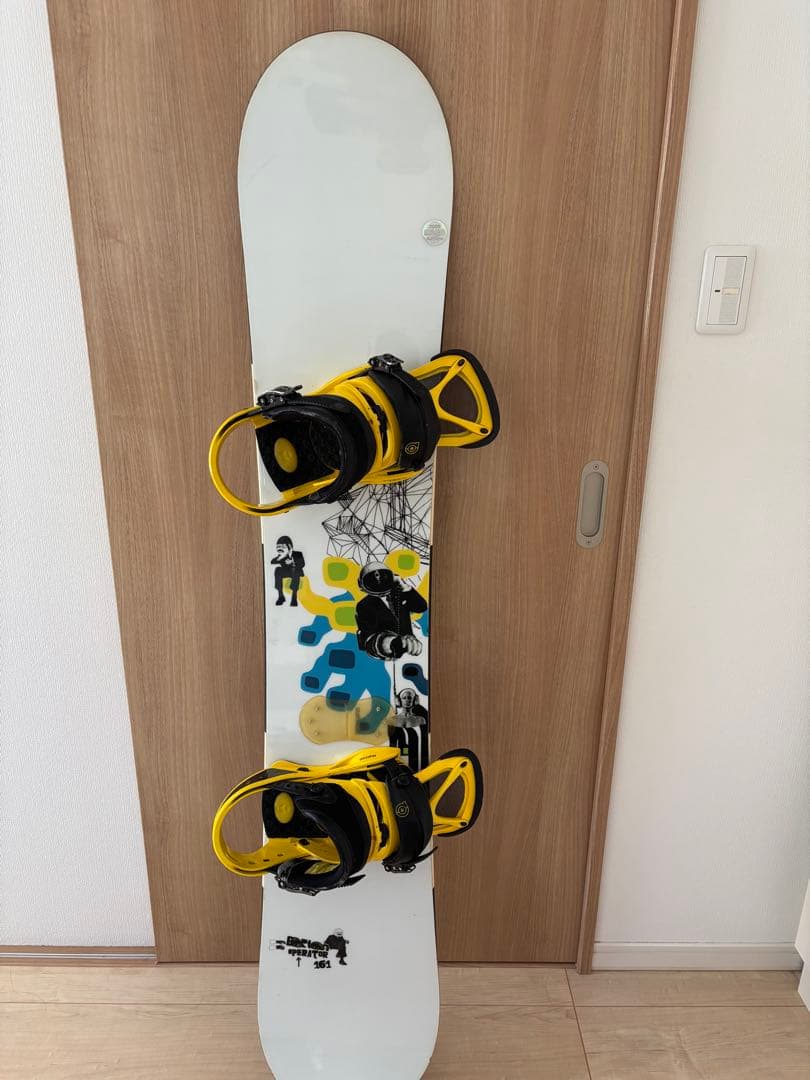 BURTON バートン スノボード 板ビンディングセットOPRETAOR 161