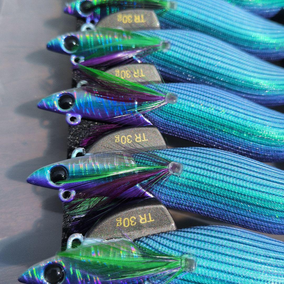 ダートマックス　TR tr パープル　ボーダー　グリーン　１０個 最後の出品