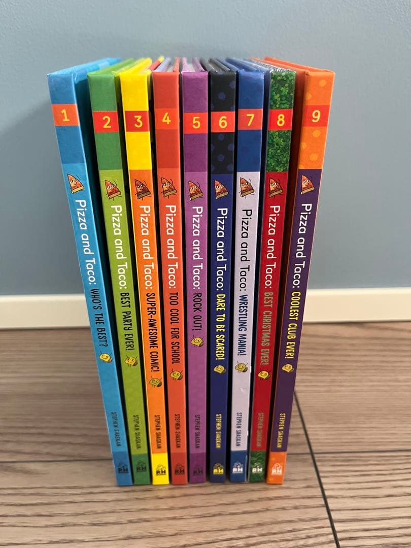 Pizza and Taco 全9巻セット comic book 英語　知育