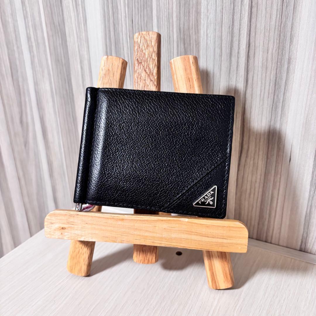 【極美品&正規品】 PRADA 財布 マネークリップ プラダ