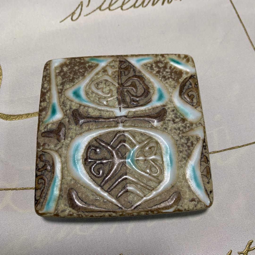 ロイヤルコペンハーゲン　テネラ・ビンテージの小物入れ！ブルーグリーンが綺麗！