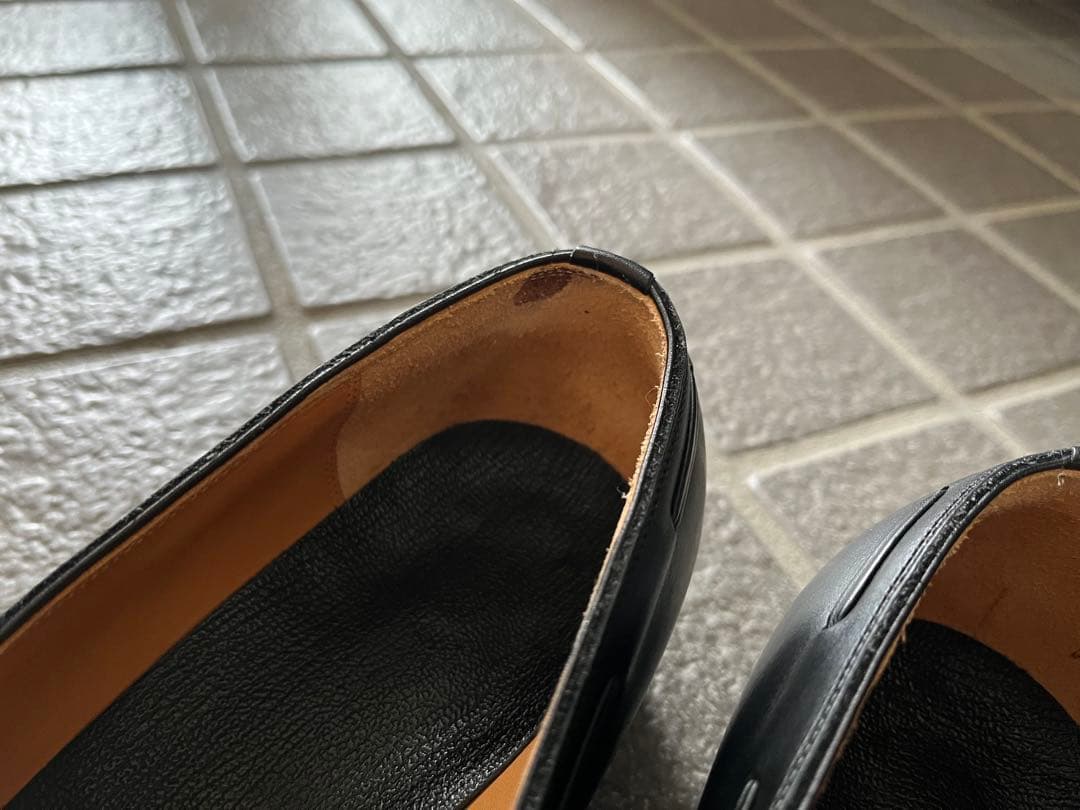 靴 forme Tassel loafer Plain toe