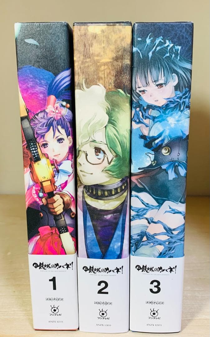 甲鉄城のカバネリ 完全生産限定版 Blu-ray BOX 全3巻セット