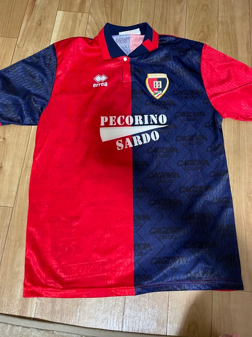 カリアリユニフォーム　94/95年　貴重ユニフォーム　アッレグリ