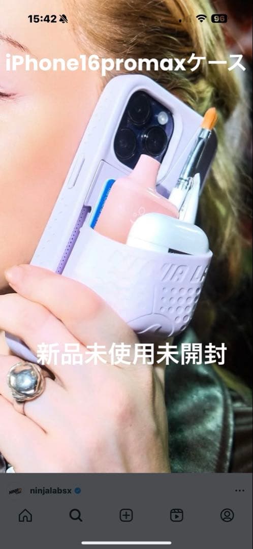 NINJA LABS iPhone16promax ケース