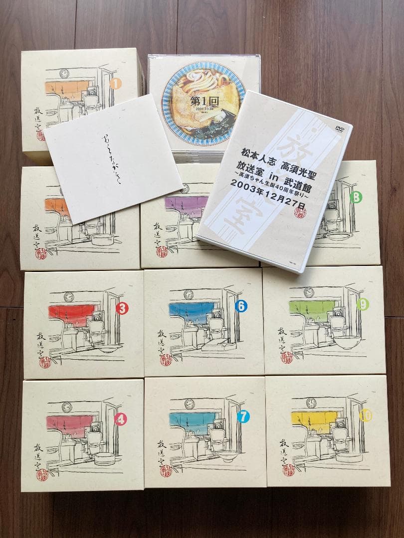 松本人志 高須光聖 放送室 BOX 全巻セット VOL.1～100+特典付き