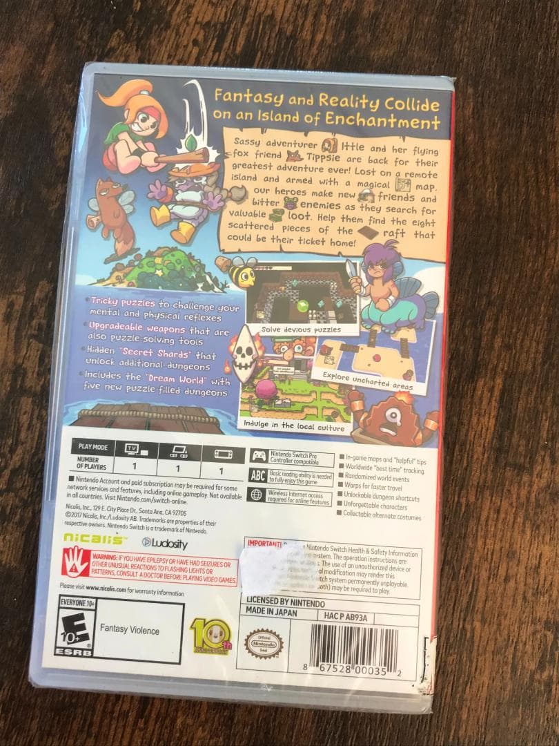 Ittle Dew 2+ 新品未開封　イトルデュー 2+