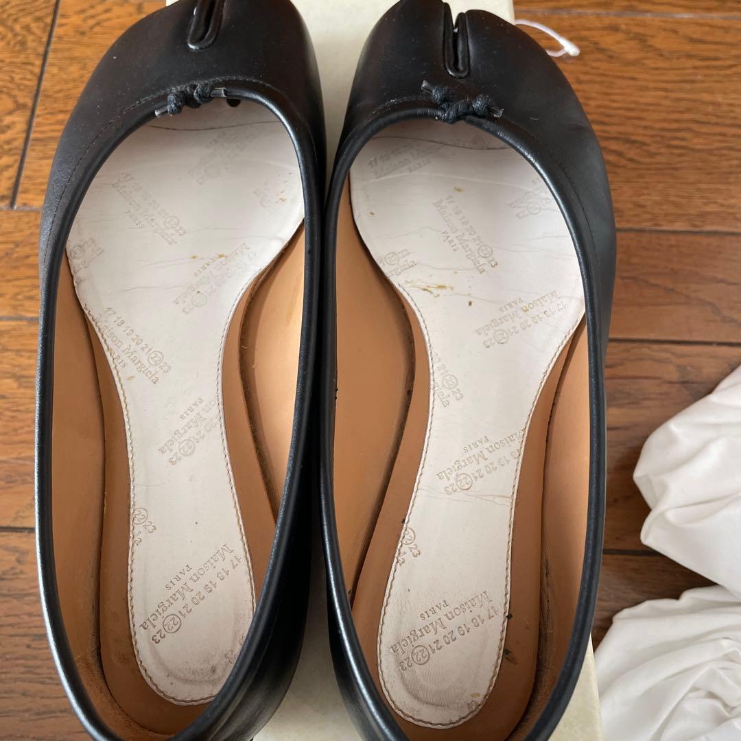 マルジェラ タビ　ブラック 37 24.0ぐらい